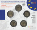 2 Euro Gedenkmünzen Deutschland Erasmus 2022 ST