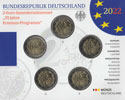 2 Euro Gedenkmnzen Deutschland Erasmus 2022 ST