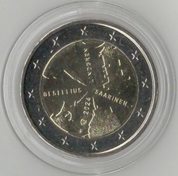 2 Euro Gedenkmnze Finnland 2024