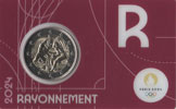 2 Euro Gedenkmnze Frankreich 2024 Coincard