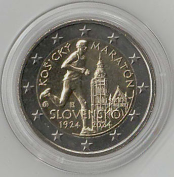 2 Euro Gedenkmnze Slowakei 2024