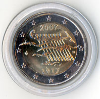 2 Euro Gedenkmnze Finnland 2007