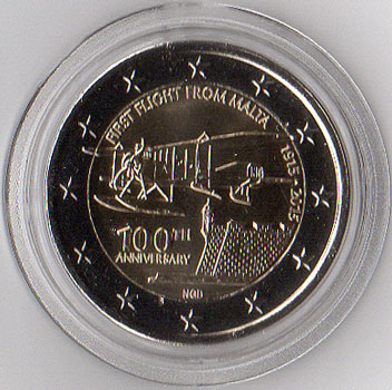 2 Euro Gedenkmnze Malta 2015