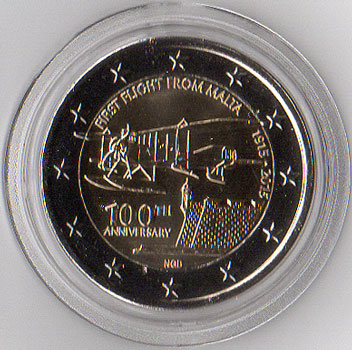 2 Euro Gedenkmnze Malta 2015