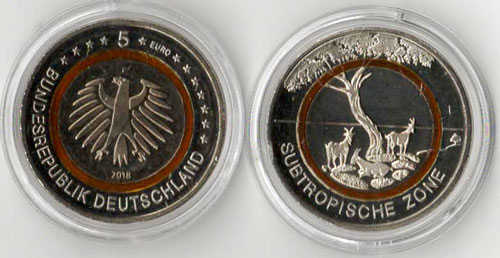 5 Euro Gedenkmnze Deutschland 2018