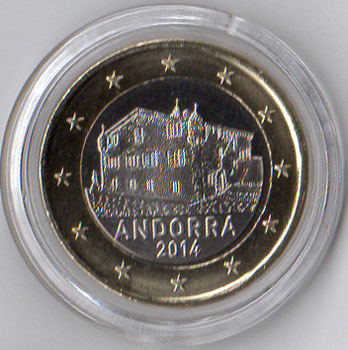 Andorra 1,00 Euro 2014
