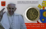 Vatikan 50 Cent Coincard 2018