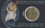 Vatikan 50 Cent Coincard 2016