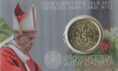Vatikan 50 Cent Coincard 2021
