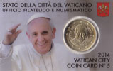 Vatikan 50 Cent Coincard 2014